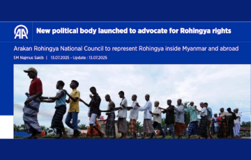 New political body launched to advocate for Rohingya rights
