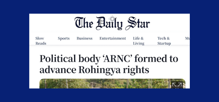 Political body ‘ARNC’ formed to advance Rohingya rights