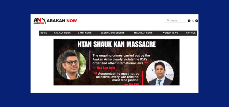 ARNC’s Tun Khin and Nay San Lwin on Htan Shauk Kan Massacre