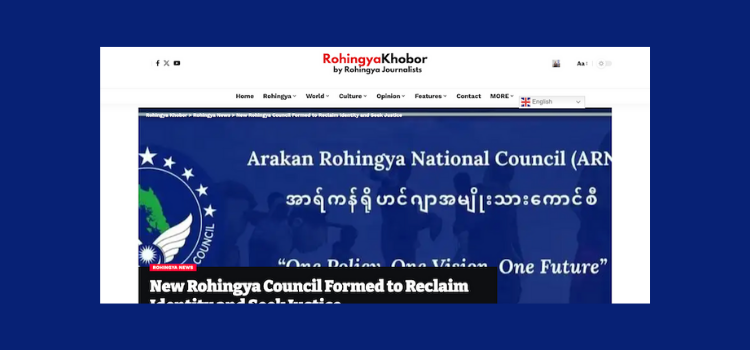New Rohingya Council Formed to Reclaim Identity and Seek Justice